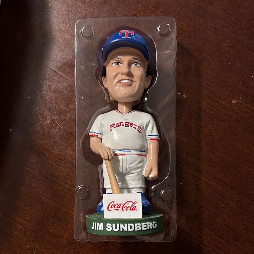 Coca Cola Jim Sundberg Bobblehead